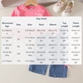 thumbnail image 3 of Conjunto de Pantalones para Niñas Sudadera de Punto con Estampado Lindo Y Pantalones Largos de Denim Lavados, Cuello de Manga Larga Y Conjunto de Camisa para Uso Diario Casual, 3 of 9