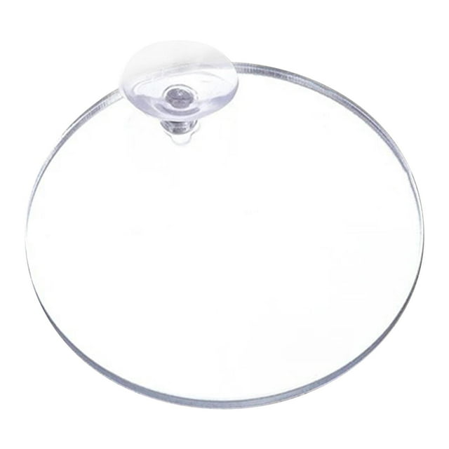 Espejo acrílico para entrenamiento de peces, decoración para , ideal para peceras. Adorno resistente para paisajismo. Espejo para entrenamiento 6 cm