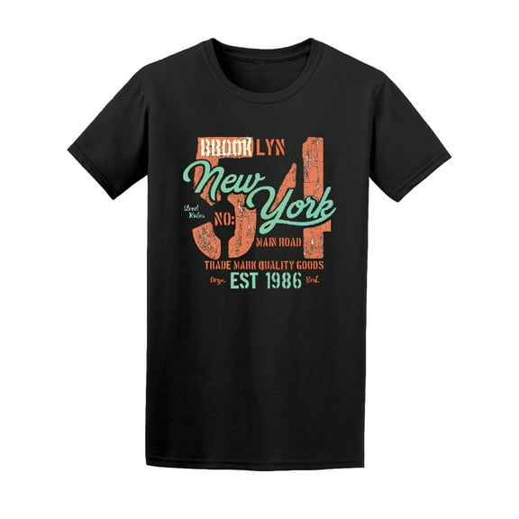 Brooklyn NY 54 Men T-Shirt - Image by Shutterstock, Male 3X-Large