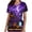 Purple 02, variant on Karymi T Shirts for Women Halloween Print V Neck Scrub Top, Short Sleeve Casual Uniform T-Shirt with Pockets, Work Blouse for Nurse Daily Workout Tops for Women