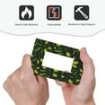 thumbnail image 6 of Kll Green Branch Olive Wall Plate,Gloss Finish,Standard Size 1 - 5" X 3", Polycarbonate Thermoplastic,Electric Receptacle Plug Covers, 6 of 8