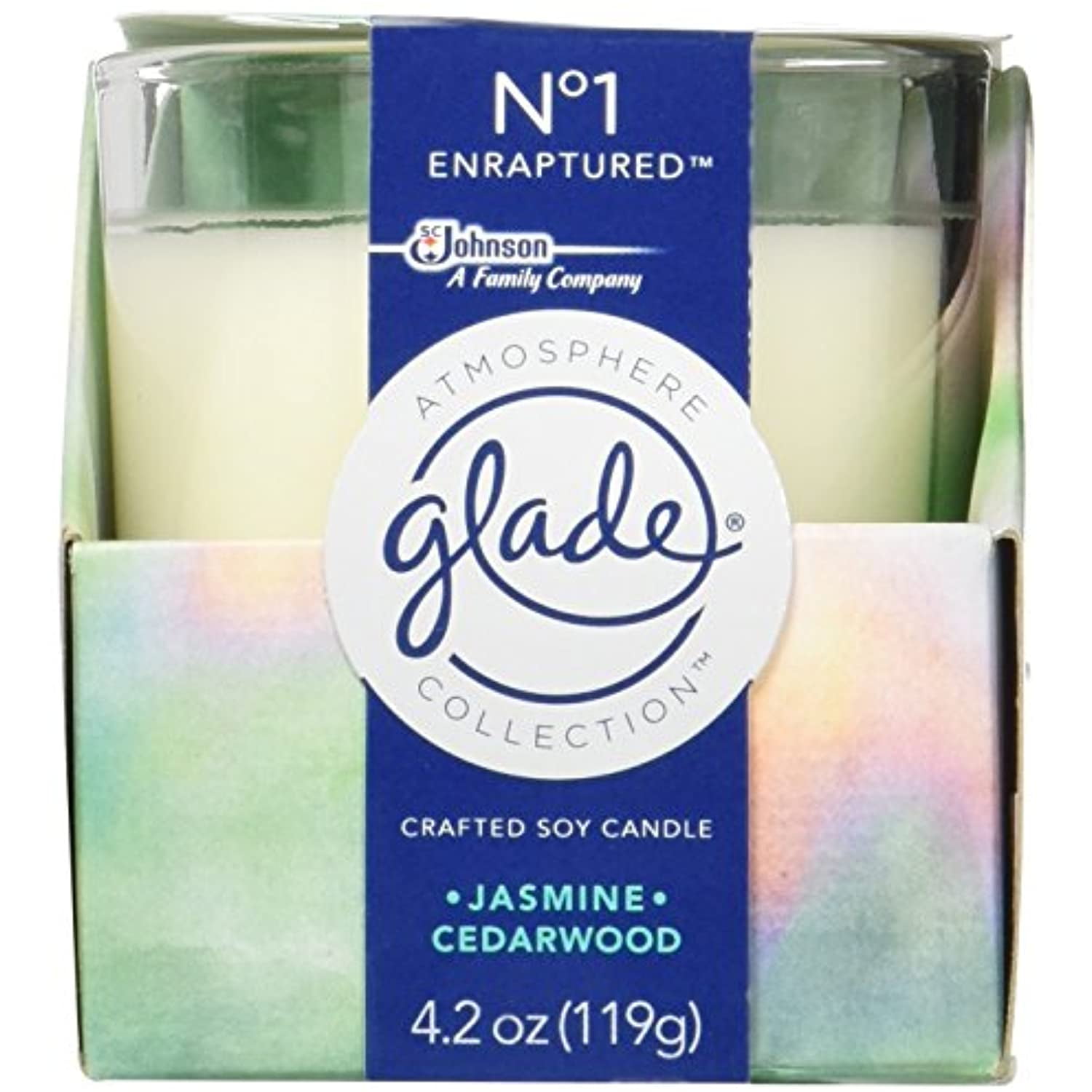Glade Crafted Soy Candle, Air Freshener, Atmosphere Collection, No 1