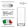 thumbnail image 4 of Luigi Bormioli Set of 4 Classico Tall Beverage Glasses, One Size, 4 of 8