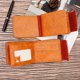 thumbnail image 2 of FELTECHELECTR Cartera pequeña de cuero con patrón para hombre, billetera plegable, monedero vintage, accesorio, 2 of 5
