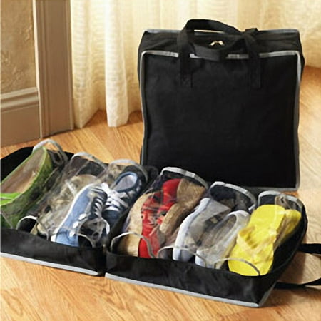 drunkilk Portable Shoes Travel Storage Bag Organizer Tote Luggage Carry Pouch