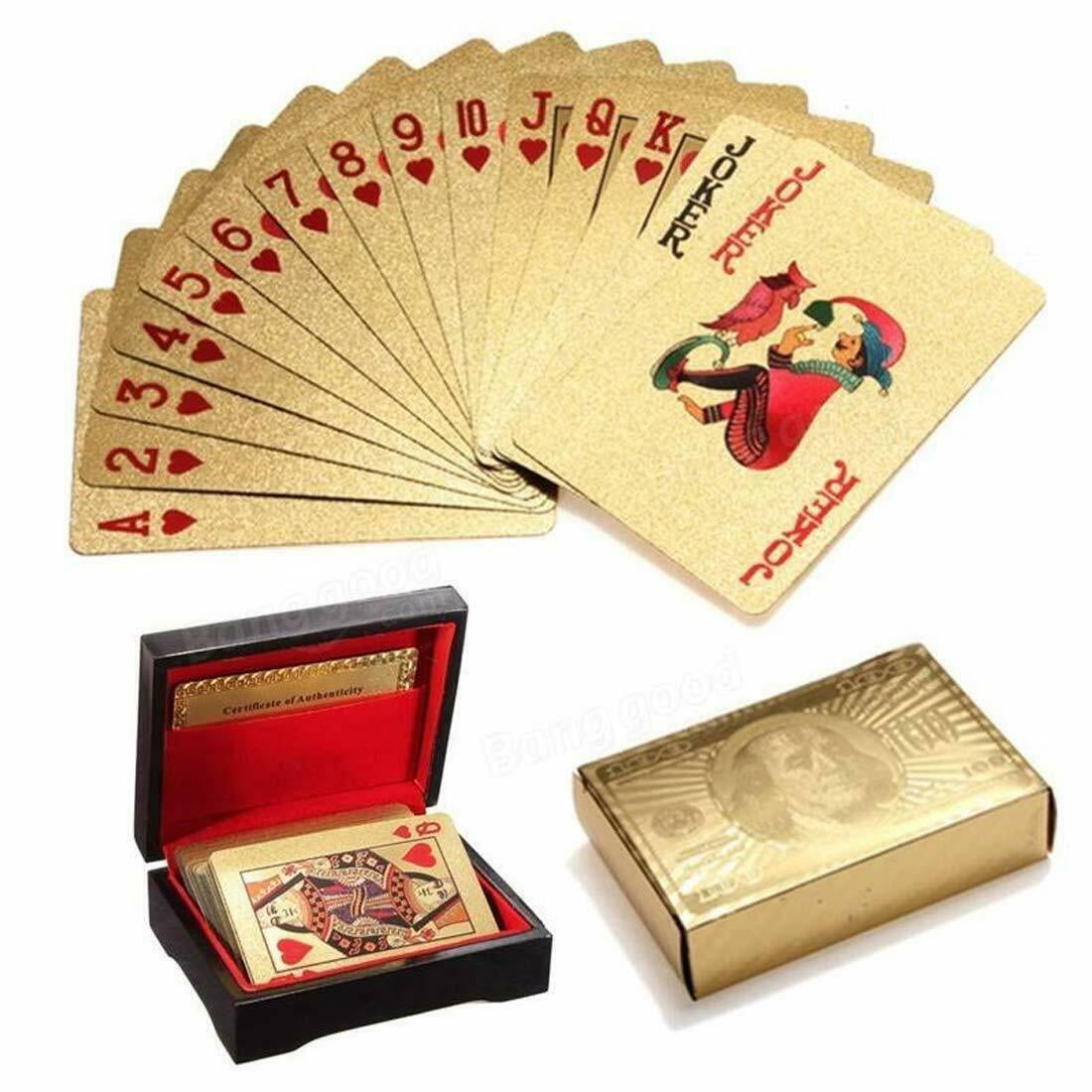 Playing Cards Full Set (Gold Edition)