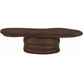 thumbnail image 5 of Meridian Furniture Branna Brown Indoor/Outdoor Concrete Coffee Table, 5 of 11
