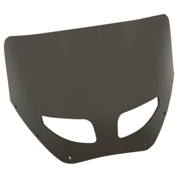 Memphis Shades Road Warrior Fairing Dark Smoke Vented 11" Windshield (MEP87410)