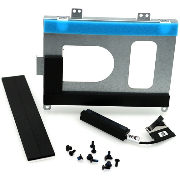 Deal4GO SATA Hard Drive Cable PCYYV 0PCYYV w/ 2.5" HDD Caddy Bracket Carrier 68WXJ replacement for Dell Alienware M15 2018