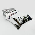 thumbnail image 2 of Ambesonne Colorful Bedding Set 4 Pcs, London Tower Cartoon, Queen, Multicolor, 2 of 2