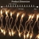 thumbnail image 2 of Luces navideñas HISHINY, 100 unidades, pequeñas, transparentes, 6,4 m, 2 of 5