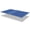 Blue + MDF, variant on 8.5ft Green Mid-Size Ping Pong Conversion Top Foldable & Portable Table Tennis Table Top for Indoor Games