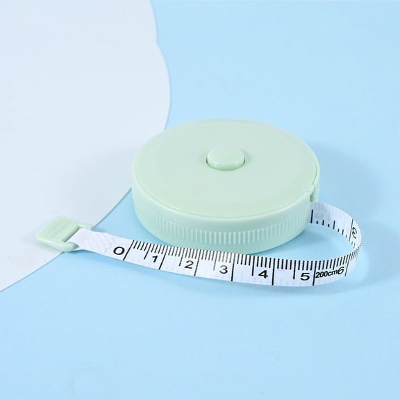 Compact and Reliable Tailor Craft Tool 2m Retractable Soft Tape Measure