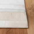 thumbnail image 3 of SAFAVIEH Studio Leather Candelario Geometric Area Rug, Ivory/Light Grey, 8' x 10', 3 of 10