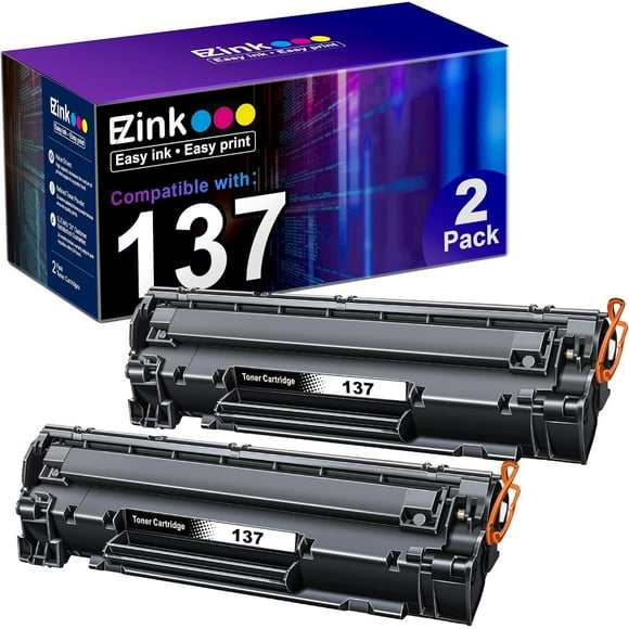 E-Z Ink (TM Compatible Toner Cartridge Replacement for Canon 137 Black Toner Cartridge High Yield CRG-137 CRG137 to use with ImageClass D570 MF232W MF227dw MF229dw MF244dw MF212dw