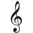 thumbnail image 3 of 2in x 6in Treble Clef Sticker, 3 of 3