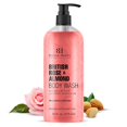 thumbnail image 1 of Botanic Hearth British Rose & Almond Body Wash con manteca de karité | Gel de ducha hidratante para una piel más suave y tersa | Sin sulfatos ni parabenos | 16 onzas líquidas, 1 of 5