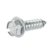 Hillman 823112 12 x 0.75 in. Hex Head Sheet Metal Screw  Stainless Steel - Box of 100