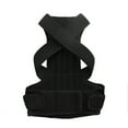 thumbnail image 1 of Adjustable L Size Black Mesh Posture Corrector - Invisible Ultra-Thin Back Support with Soft Padding & Cartilage Stays for Neck/Shoulder/Back Pain Relief, Scoliosis & Kyphosis Correction -, 1 of 7