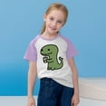 thumbnail image 3 of RXIRUCGD 2025 Vêtements d'Été pour Enfants Tout-Petits Garçons Filles Mode Mignon Col Rond Imprimé Manches Courtes, 3 of 7