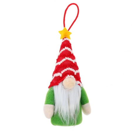 

NUOLUX Luminous Xmas Hanging Ornament Gnome Doll Pendant Christmas Hanging Adornment