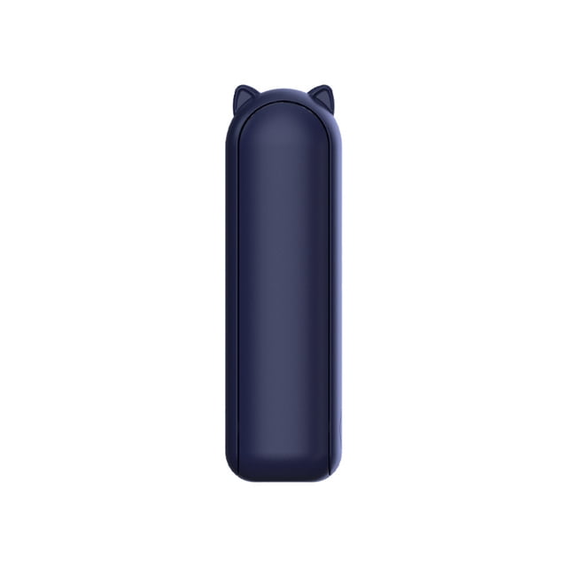 Monstrate Mini ventilador de carga tipo c de 3 modos, ventiladores de refrigeración de verano para viajes, enfriador de viento Natural, banco de Electrodomésticos Azul oscuro