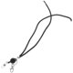thumbnail image 1 of BESTYASH Lanyard Negro Clásico Para Tarjetas Con Carrete Retráctil Y Material Duradero, 1 of 8