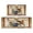 Cuisine Vintage Chef-4, variante sur Tapis de Cuisine Style Vintage Bois Brun Motif Café pour Plancher Lavables Antidérapants, Ensemble de 2 Tapis Absorbants pour Évier Tapis Coureur Imperméable pour Buanderie, Tapis de Cuisine 17.7x24+17.7x48 Pouces