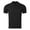 Black, variant on Men Shirts, Men's Fashion Knit Casual Solid Color Short Sleeve Turndown Collar Blouse Shirt