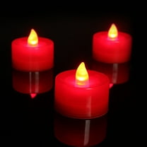 Clearance!24 Pack Flameless LED Tea Lights Candles Battery Operated, Electric Fake Tealight Candles for Votive, Halloween, Christmas, Home Decor, Wedding, Table Decor