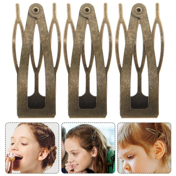 LOLIPPYY 24Pcs Snap Hair Clips for Girls Elegant Hair Clips with Decorative Effect for Birthday Parties