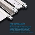 thumbnail image 4 of 3 Inch Stainless Steel Double Action Spring Door Hinge for Saloon Cafe Door Shop Swing- Silver , 2Pcs, 4 of 7