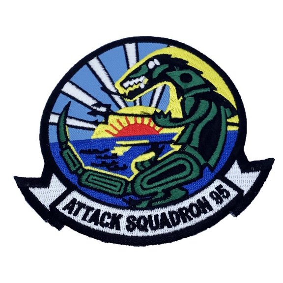VA-95 Green Lizards Squadron Patch – Sew On, 4"