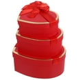 thumbnail image 2 of GOOHOCHY juego de cajas con forma de corazón para San Valentín, cajas de cartón para galletas, flores, envoltorios para bodas, cumpleaños, regalos, embalaje rojo, 2 of 8