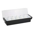 thumbnail image 1 of yuksok Plateau de Service Divisé Fournitures de Cuisine Bac de Rangement Conteneur de Service Multi-Usage Six Compartiments, 1 of 9
