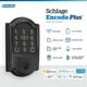 thumbnail image 2 of Cerradura inteligente Schlage WiFi Deadbolt con llave de inicio de Apple, 2 of 5