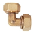 thumbnail image 4 of Codo Tubo NPT De Compresión Tornillo Adaptador Conector Acoplador Acoplamiento Amarillo L18 Macarena Ajuste de compresión, 4 of 5