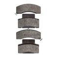 thumbnail image 3 of CarLights360 For GMC Savana 3500 1996-2002 Disc Brake Pads | Semi Metallic Friction Material | 85.6 Millimeters / 3.37 Inches Inner Height | 124.5 Millimeters / 4.90 Inches Inner Width, 3 of 5