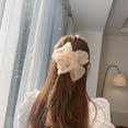 thumbnail image 6 of Ludlz Women Solid Color Tulle Elastic Rope Ponytail Holder Scrunchy Hair Accessory, 6 of 7