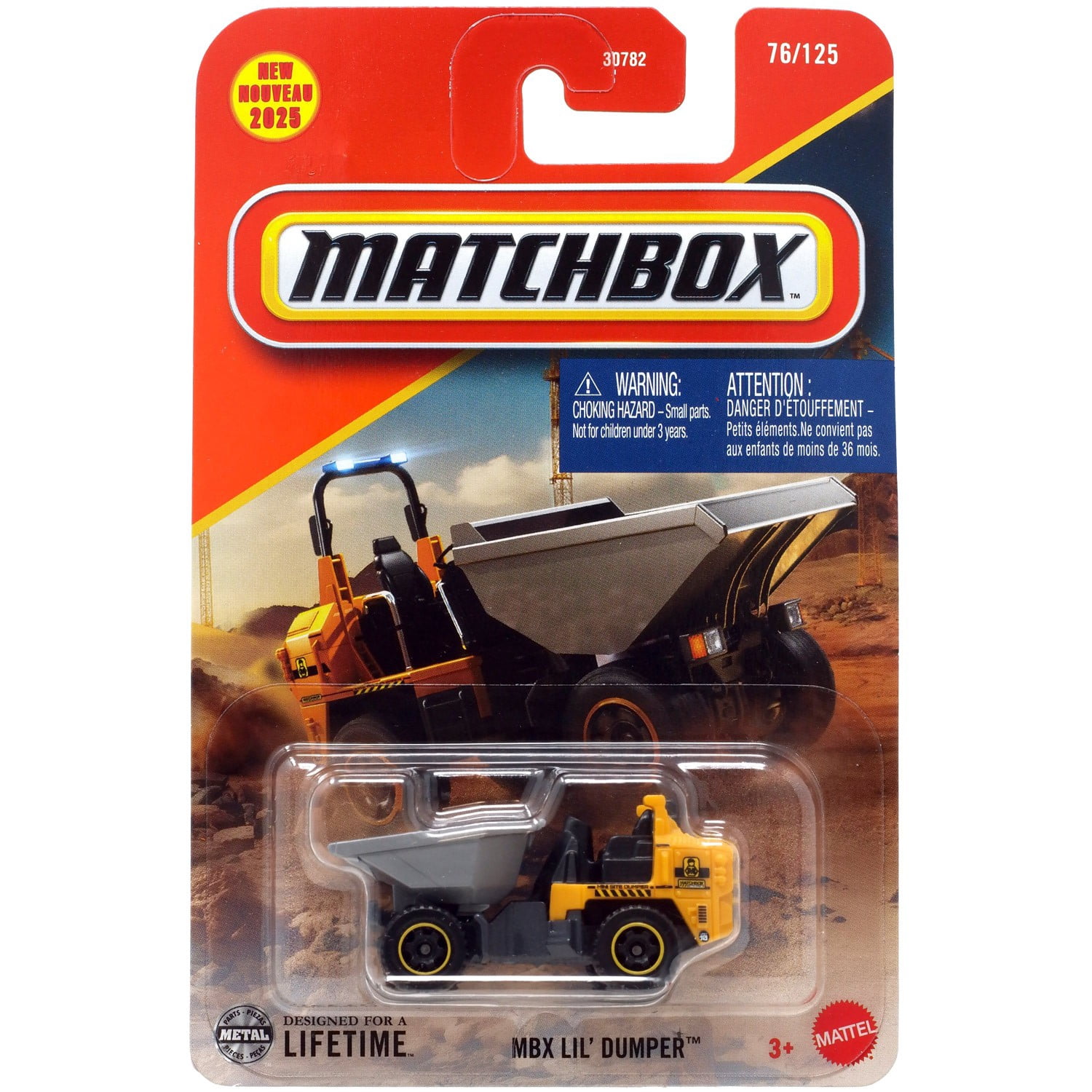 Matchbox 1965 Ford C900 Cab-Over Truck Matchbox Power Grabs Paper