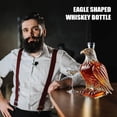 thumbnail image 4 of Eagle Whiskey Decanter, Glass Animal-Shaped Liquor Bottle for Spirits Storage, Unique Home Bar Decor,  Ideal Gift for Wedding, Father’s Day, Bachelor Party(RL 350ml 1 PC), 4 of 7