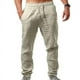 thumbnail image 1 of Pantalones casuales para hombre Harem de verano Yoga Pantalones sueltos Pantalones de lino de algodón, 1 of 2
