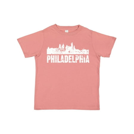 

Inktastic Philadelphia Skyline Grunge Gift Toddler Boy or Toddler Girl T-Shirt