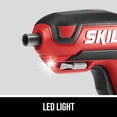 thumbnail image 7 of SKIL Rechargeable 4V Cordless Pistol Grip Screwdriver with 42pcs Bit Set, USB Charger and Carrying Case - SD5618-03, 7 of 7