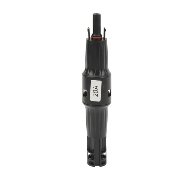 Conector de fusible PV Solar de 1500V, 20A, macho y hembra, IP68, resistente al agua, portafusibles en línea para Panel Solar de diodo antiinverso