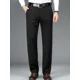 thumbnail image 2 of Pantalones rectos de verano para hombre, pantalones de traje negros de cintura alta para hombre, reseñas coreanas, muchos vestidos de licra, ropa de trabajo vintage barata, tela, 2 of 5