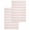 Pink, variant on Sage Green Striped Kitchen Dish Towels for Drying Dishes Set of 2, Rustic Green Stripe Modern Art Beige Waffle Weave Microfiber Hand Tea Bathroom Towels Quick Dry & Absorbent Towel 15.7x23.6