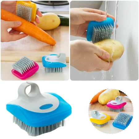 

thin brush for cleaning straws window tools shower Kitchen Cleaning Brush Household Tools Handle Dishwashing Vegetable And Fruit Pot