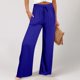thumbnail image 1 of WILLBEST Pantalones Casuales de Mujer con Cintura Alta y Pierna Ancha para Uso Diario, Actividades al Aire Libre y Comodidad En el Hogar con Un Diseño Arrugado Único. Grande, 1 of 4