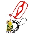 thumbnail image 1 of Harnais pour Perroquet de Compagnie, Design Léger et Beau, Harnais Volant Réglable, Poignée Ergonomique pour Perruches, Conures et Autres Oiseaux de Taille Moyenne, 1 of 5